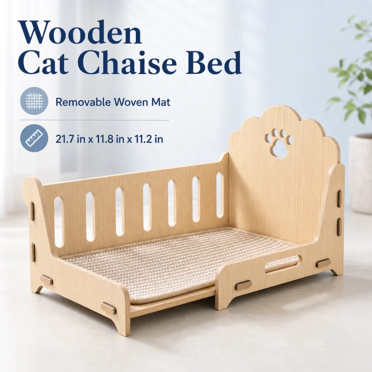 Premium washable pet bed placeholder image